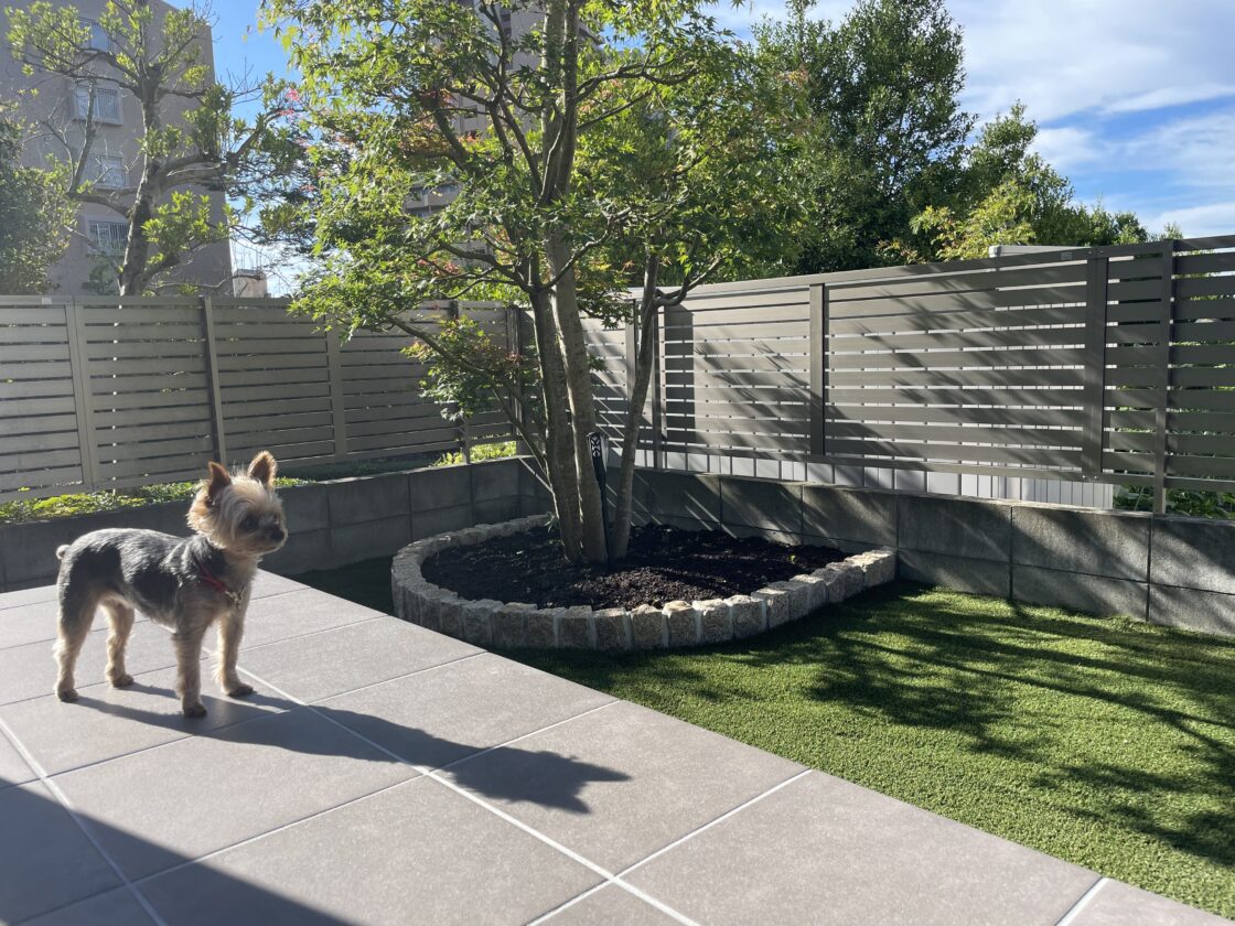 世代と時代に合わせたお庭リフォーム完成